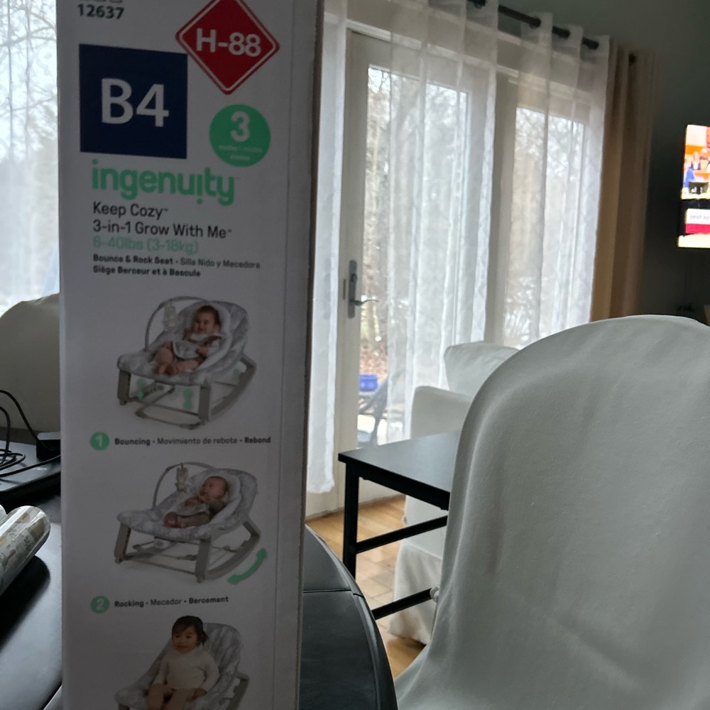 Ingenuity Keep Cozy 3-in-1 Grow With Me Baby Seat - Gray - Picture 6 of 6